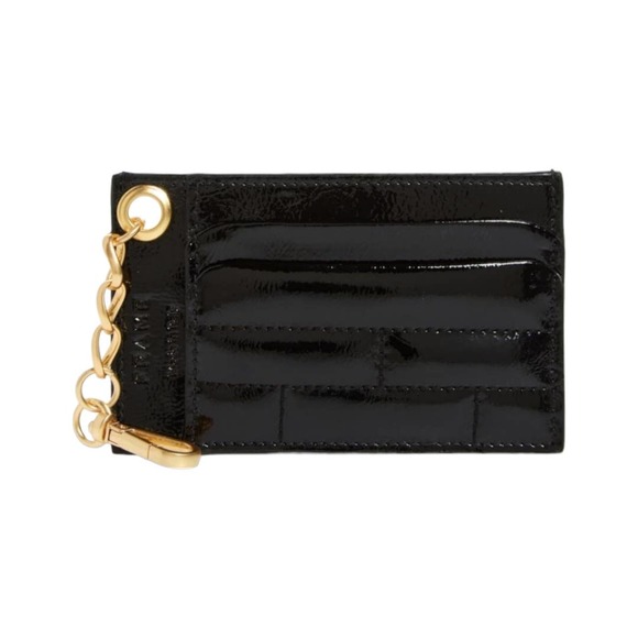 FRAME Black Cardholder with Gold Chain - Picture 1 of 12